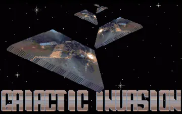 Galactic Invasion screen shot title